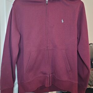 Ralph Lauren Maroon Hoodie